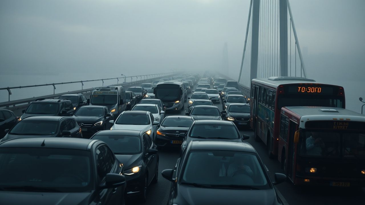 İstanbul'da Sabah Trafiği Yoğunlaştı