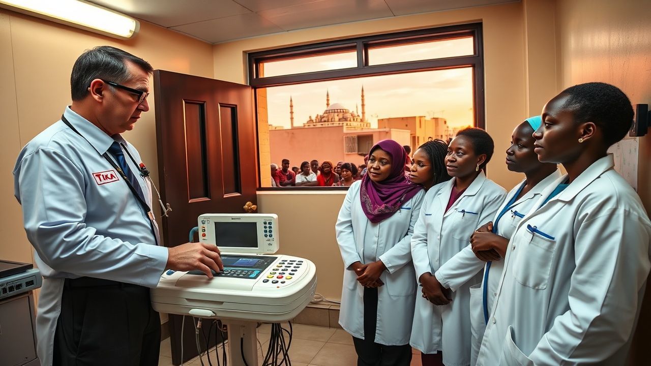 TİKA Senegal'de Sağlık Merkezi Kurdu: Touba'ya Acil Servis Desteği