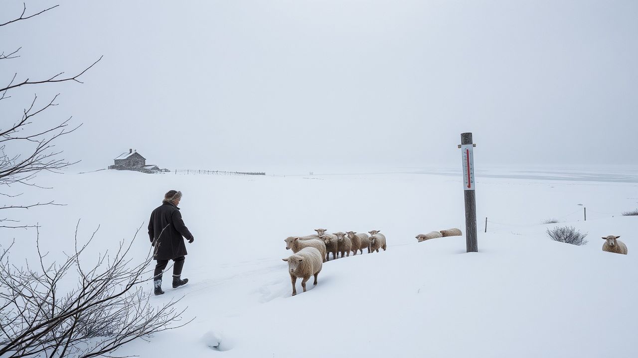 Türkiye'yi Soğuk Vurdu: 70 İlde Dondurucu Hava, Çaldıran'da -19,9 Derece