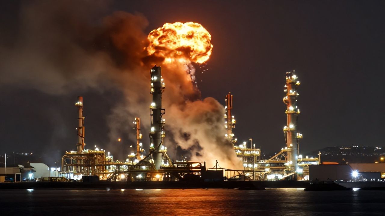 İran'dan İsrail'e Misilleme: Hayfa Rafinerisi Hedef Alındı