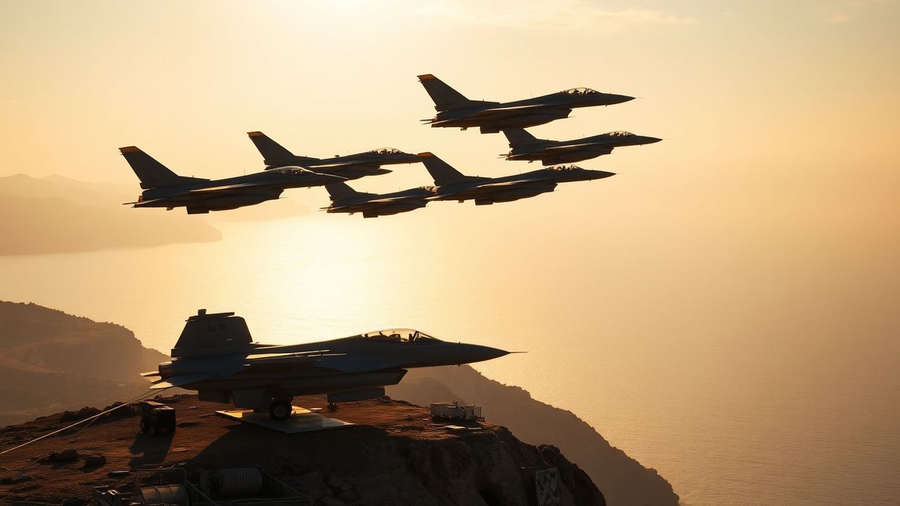 KKTC'ye Kritik Takviye: 6 F-16 ve Hava Savunma Sistemleri Konuşlandı