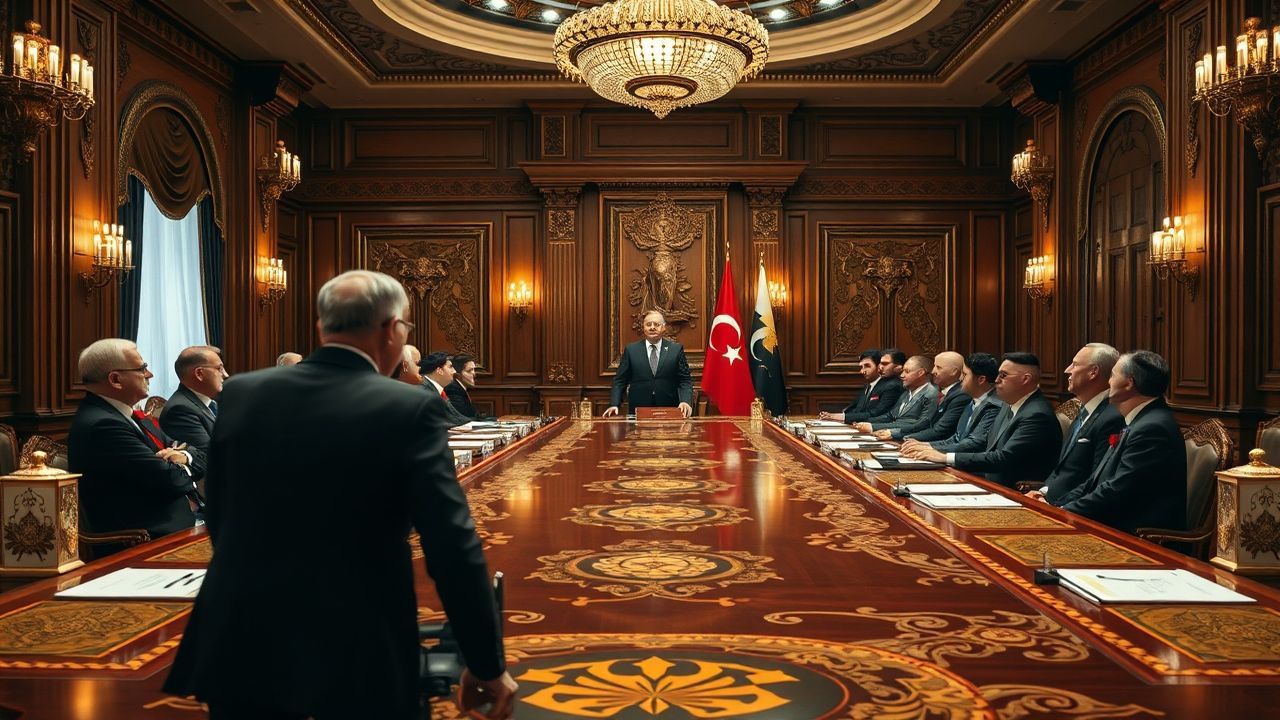 Türk Devletleri Teşkilatı Heyeti İstanbul'da Erdoğan ile Buluştu