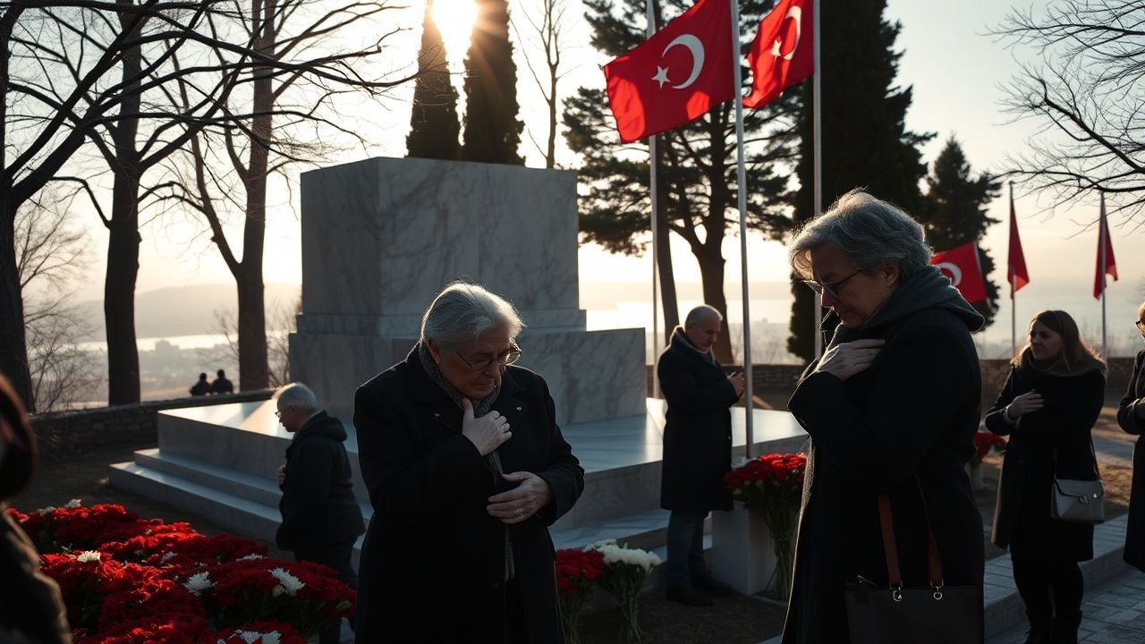 Atatürk'ün Annesi Zübeyde Hanım Vefatının 103. Yılında Anıldı