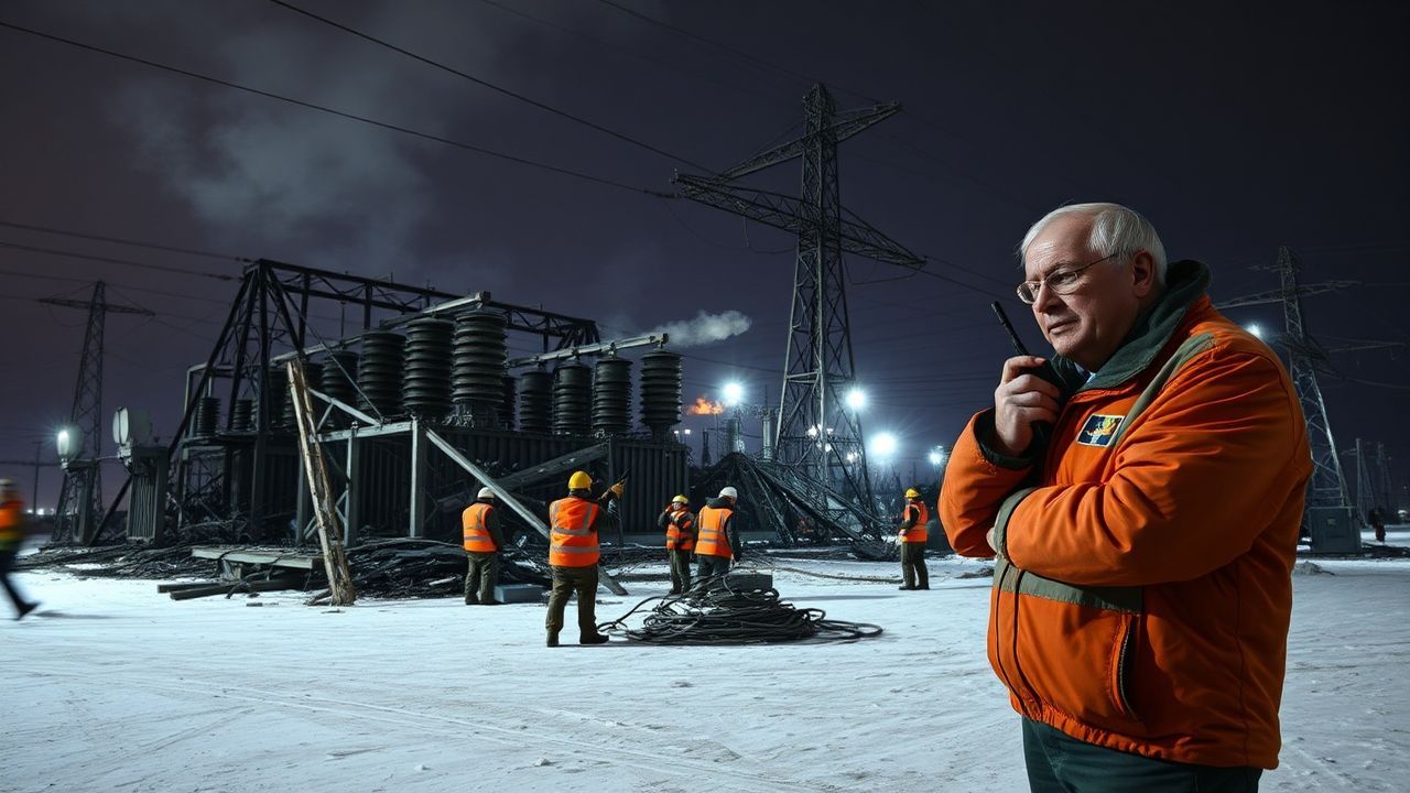 Ukrayna Enerji Sektöründe Olağanüstü Hal: Rus Saldırıları Kritik Eşiği Aştı