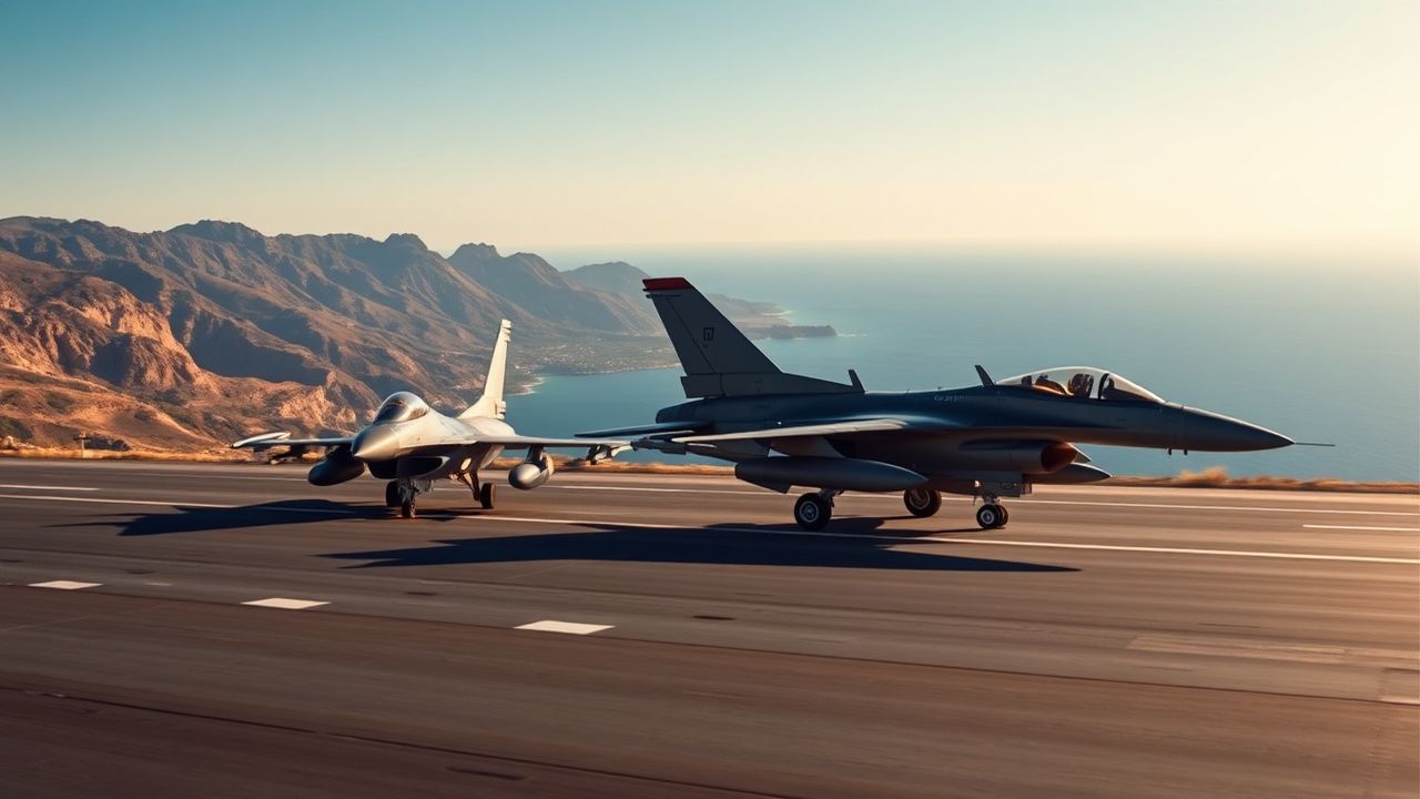 F-16'lar KKTC'ye İndi: Doğu Akdeniz'de Yeni Savunma Kalkanı