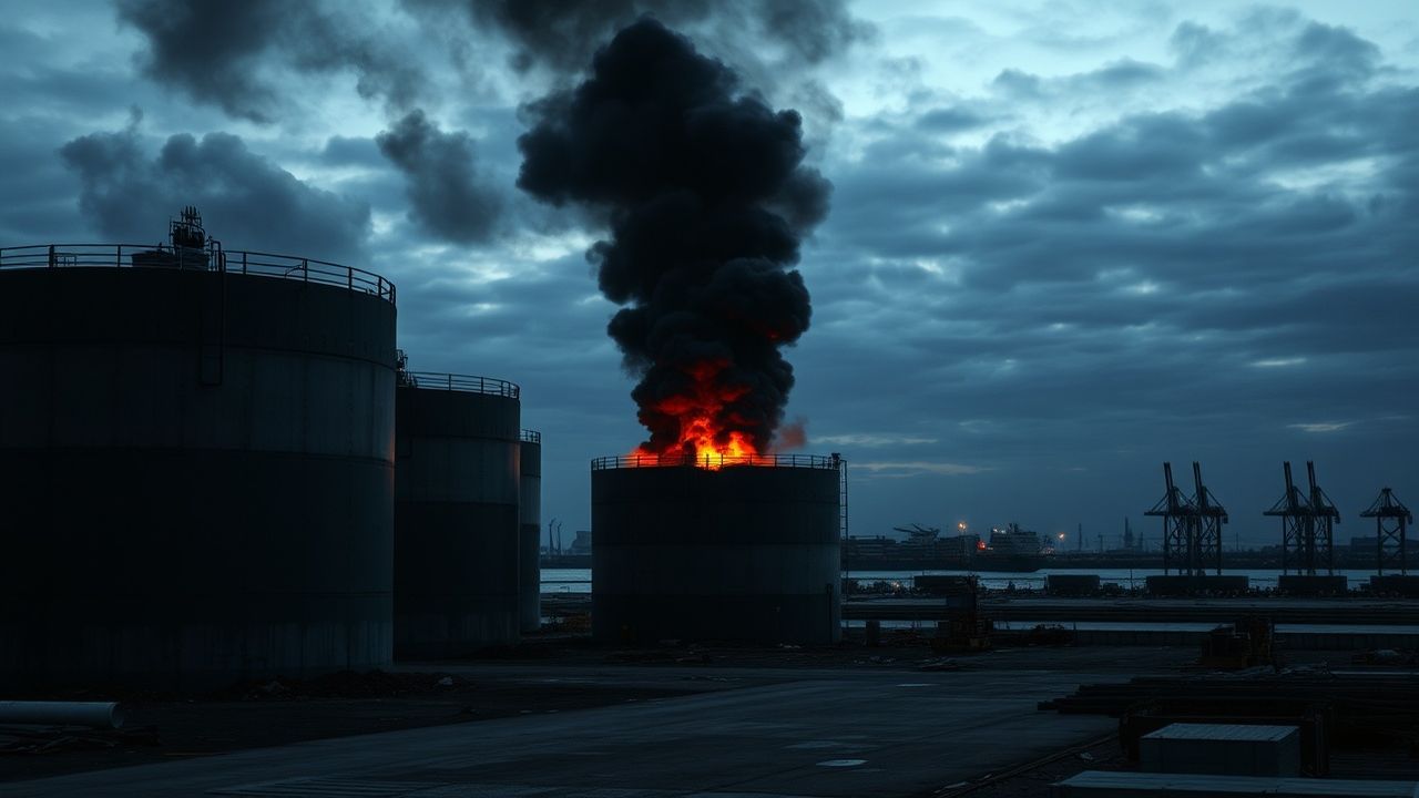 Körfez'de Yeni Gerilim: Umman Limanı'nda Yakıt Tankları Vuruldu