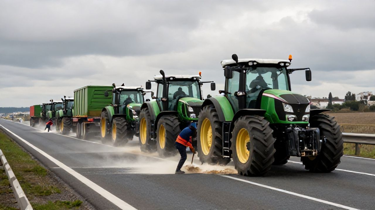 Fransız Çiftçiler AB-MERCOSUR Anlaşmasına Karşı Ayakta: Gübre Protestosu