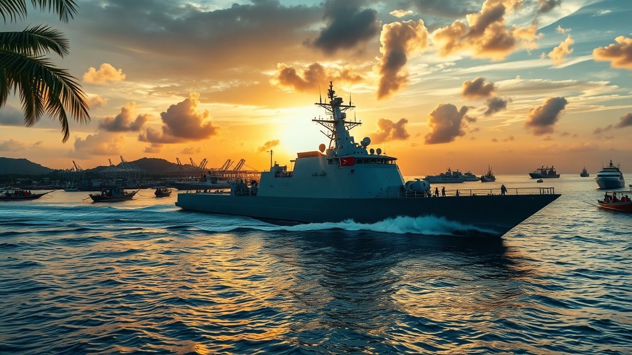 Türkiye, Güneydoğu Asya'da Yeni Bir Kapı Açtı: Deniz Platformu İhracatı