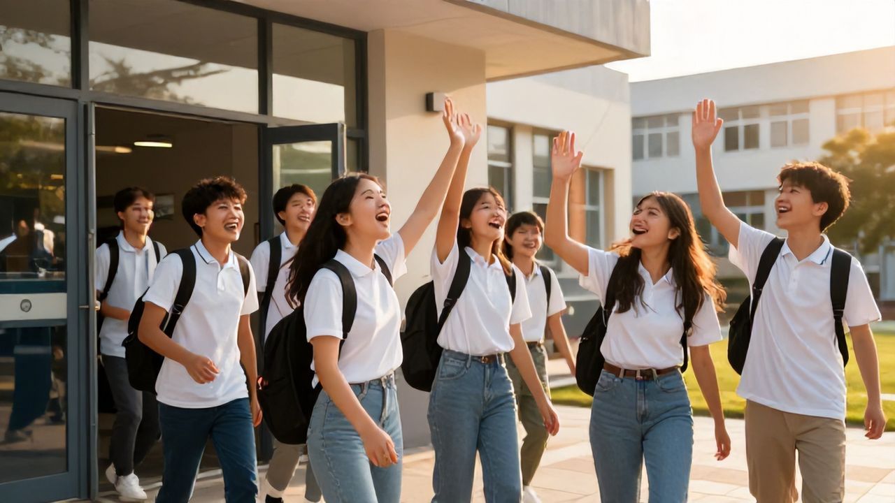 Milyonlarca Öğrenci Karne Sevinciyle Yarıyıl Tatiline Başladı