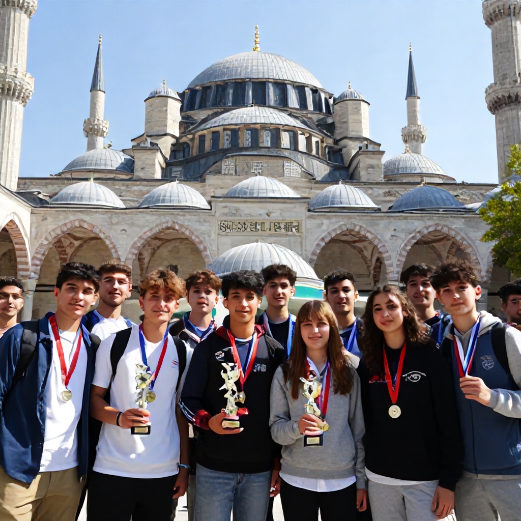 Bursa'dan gençler Singapur'daki matematik olimpiyatlarında 16 ödül kazandı