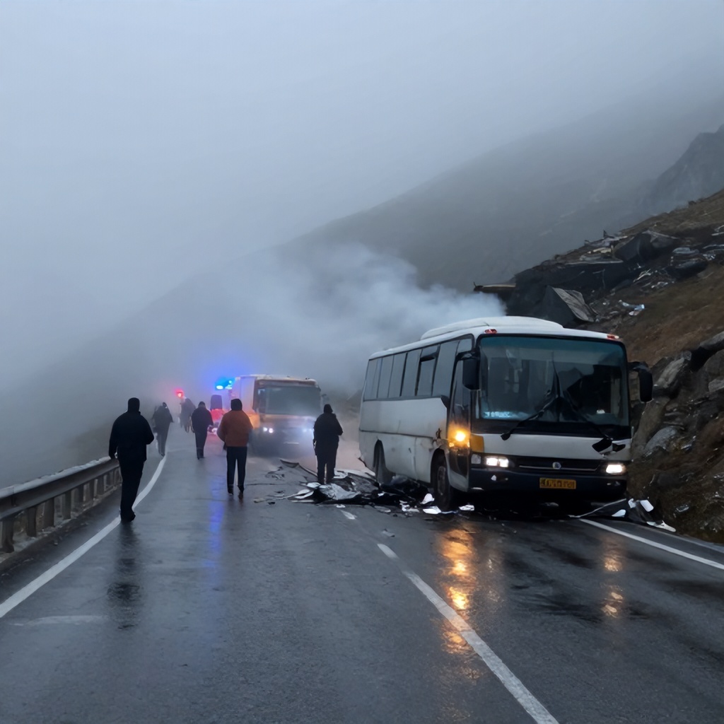 Afyonkarahisar'da Yolcu Otobüsü Kamyonete Çarpıştı: 1 Ölü, 15 Yaralı