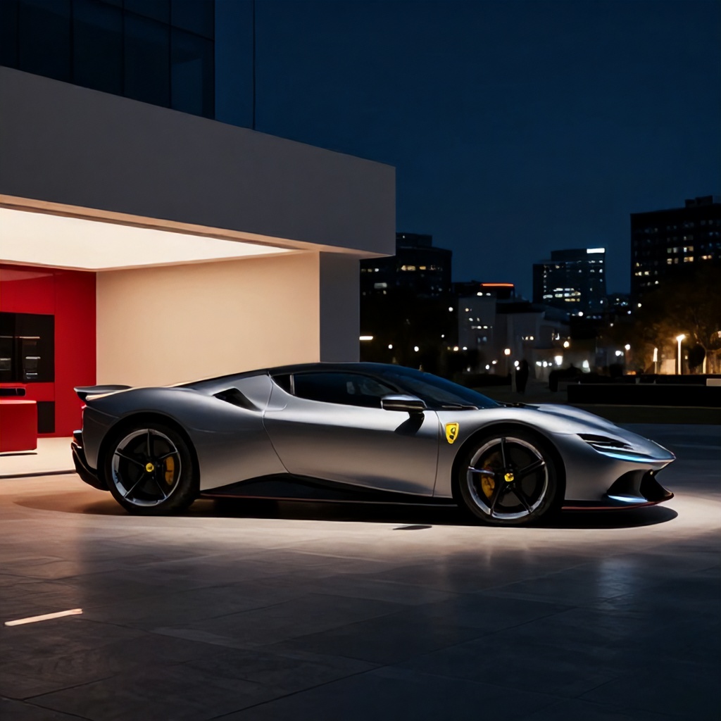 Ferrari'nin ilk elektrikli otomobili 40 milyon dolara satıldı