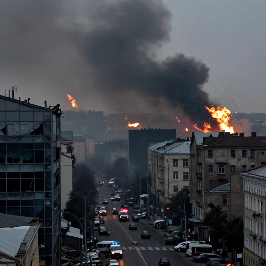 Kiev Belediye Başkanı: Kent Balistik Füze Saldırısı Altında