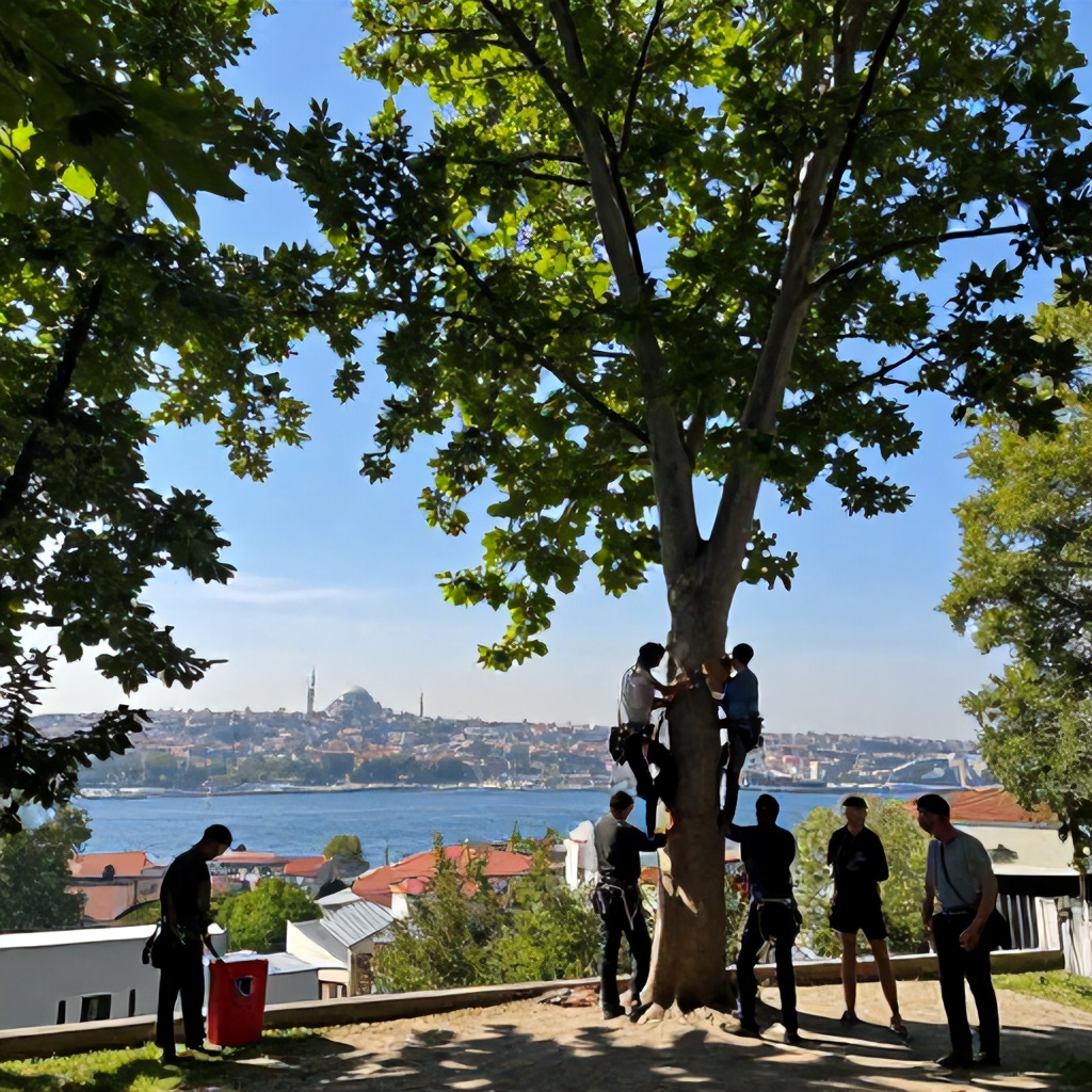 İstanbul'un Asırlık Ağaçları Rölöve Planlarıyla Korunuyor