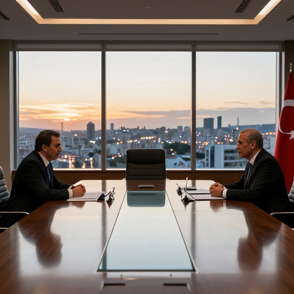 Adalet Bakanı Gürlek ile Çalışma Bakanı İşıkhan Görüşmelerine Başladı