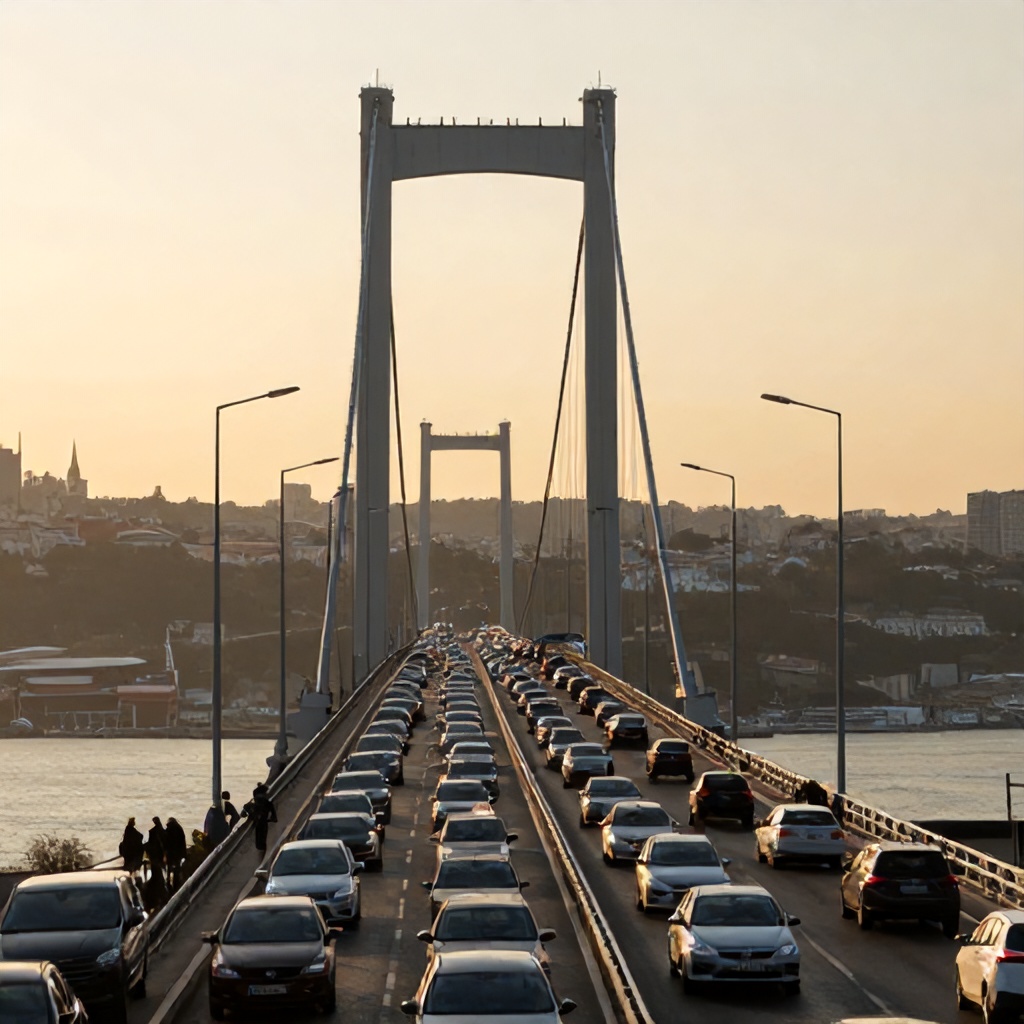Defne Kardeşlik Köprüsü'nden Bir Ayda 237 Bin Araç ve 7 Bin Yaya Geçti
