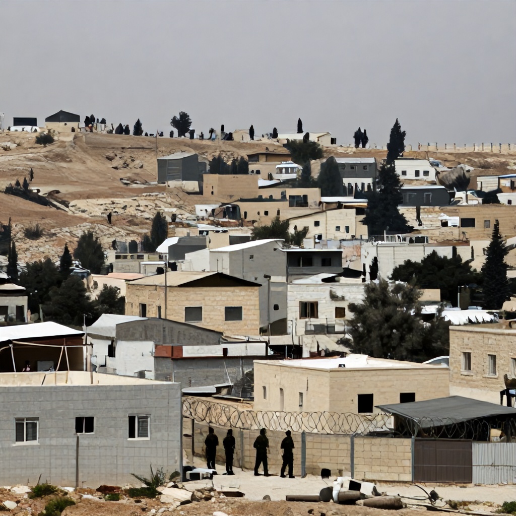 Israilliler, Batı Şeria'da Filistin Evlerine Giriş Yapıyor