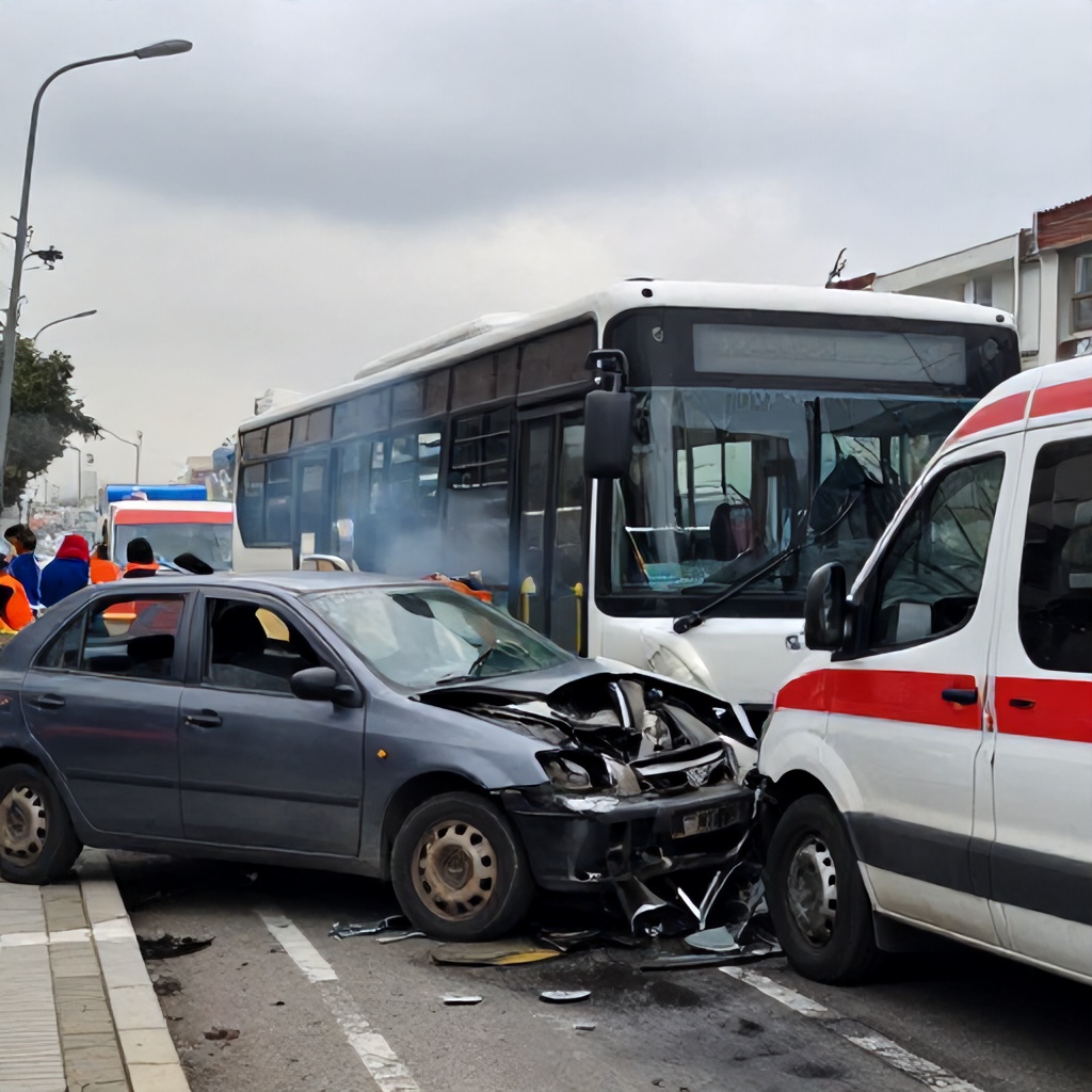 Küçükkömece'de Otomobil-IETT Otobüsü Çarpışması Sonunda 3 Kişi Öldü