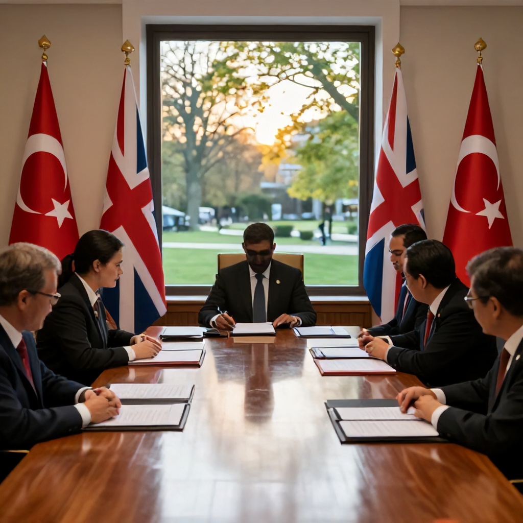 Cumhurbaşkanı Erdoğan, İngiliz Başbakanı Rishi Sunak Burnham ile Türkiye-İngiltere İlişkilerini Tartıştı