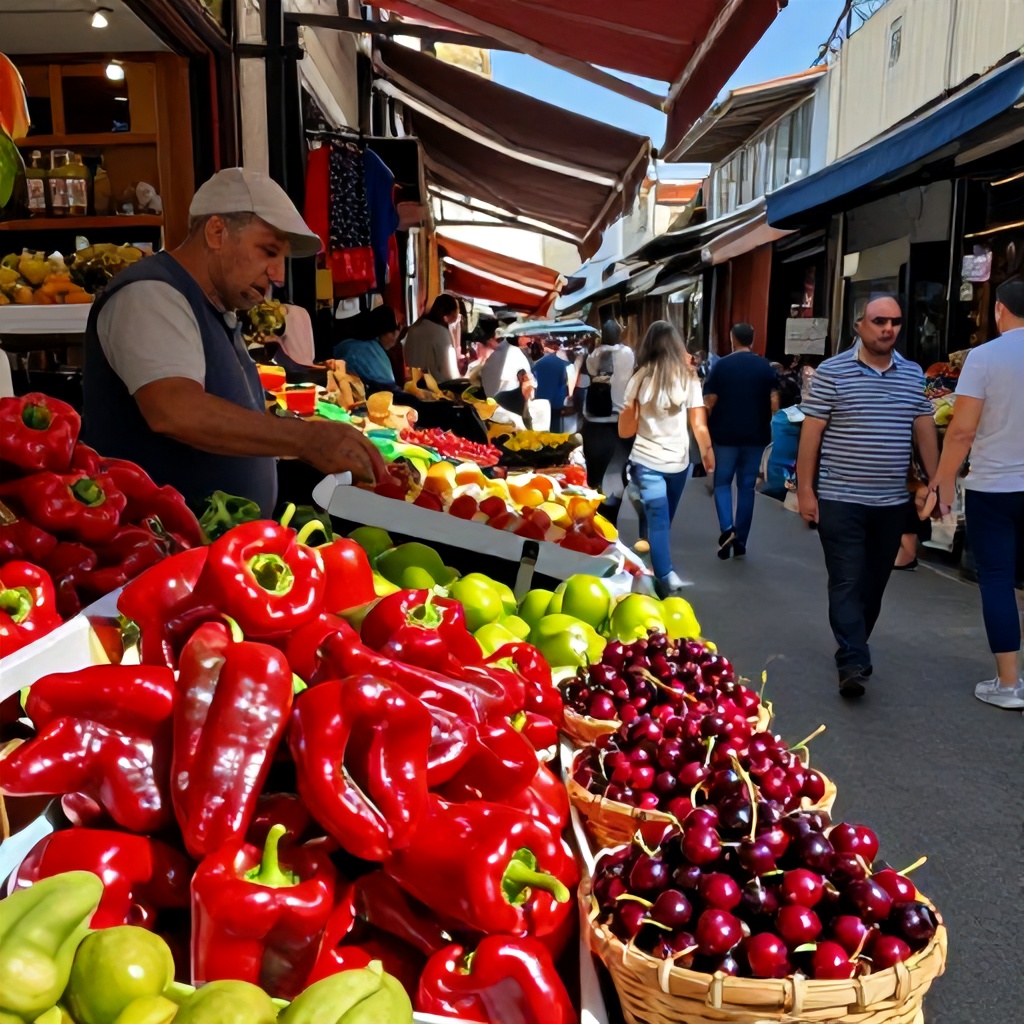 İstanbul'da Temmuz ayında Sivri Biber Fiyatı %103,57 Artırken Kiraz Fiyatı %39,57 Düşün