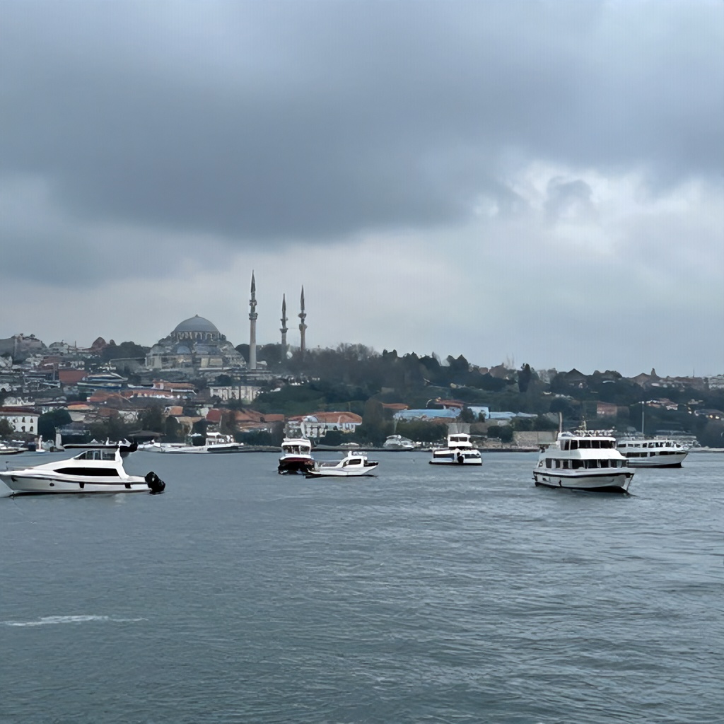 İstanbul Boğazında Gemi Trafik Askısına Alındı