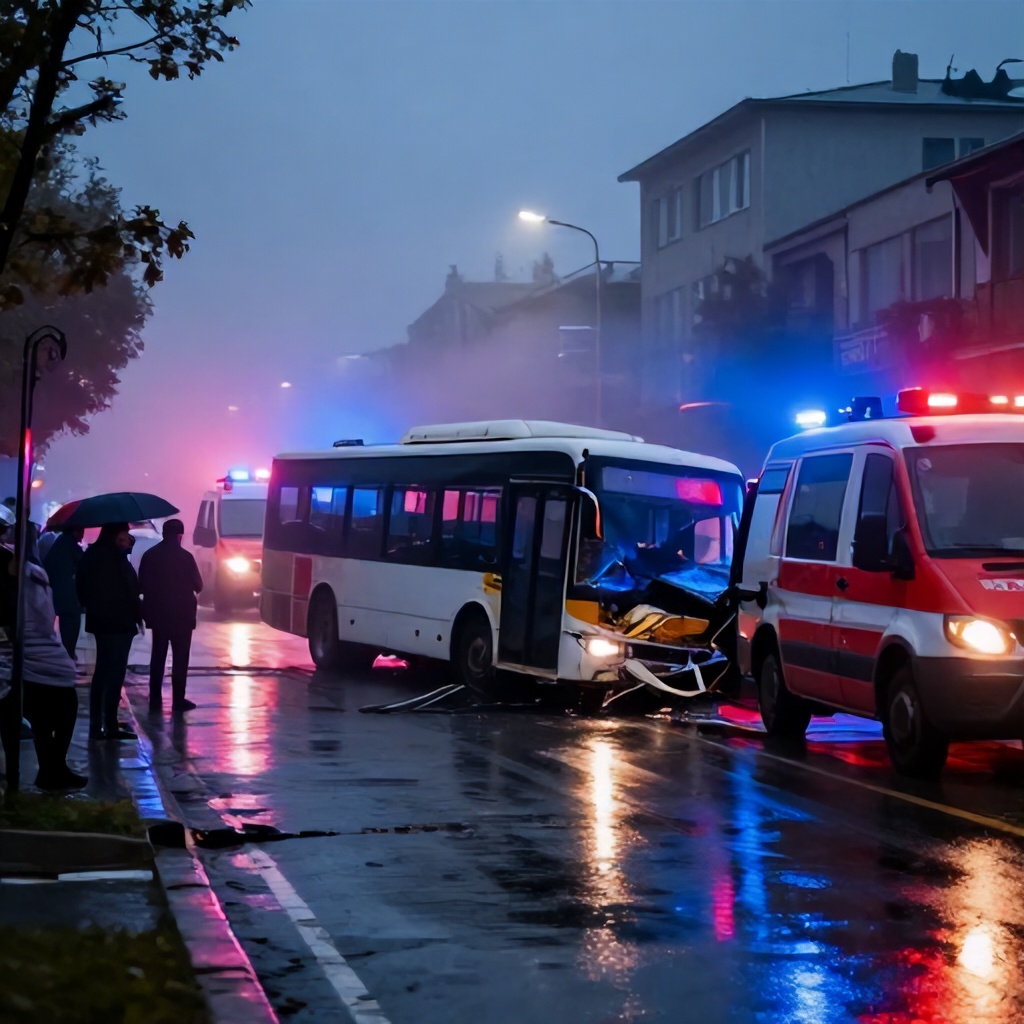 Ankara'da Özel Halk Otobüsü ve Kamyon Çarpışması Sonucu 2 Ölü, 25 Yaralı