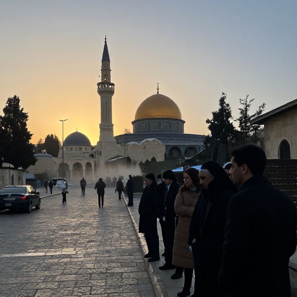 İsrail, Doğu Kudüs'teki Camilerde Sabah Ezanını Engelledi