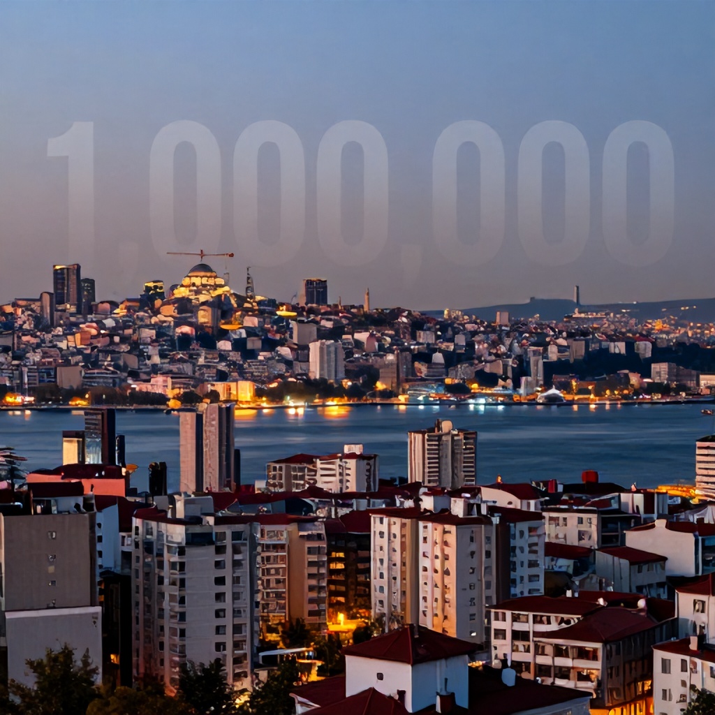 İstanbul'da Dönüşümü Tamamlanan Konut Sayısı 1 Milyona Ulaştı
