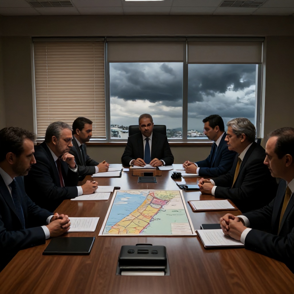 İsrail'de Gazze ateşkes yol haritası görüşülmesi için planlanan kabine toplantısı iptal edildi