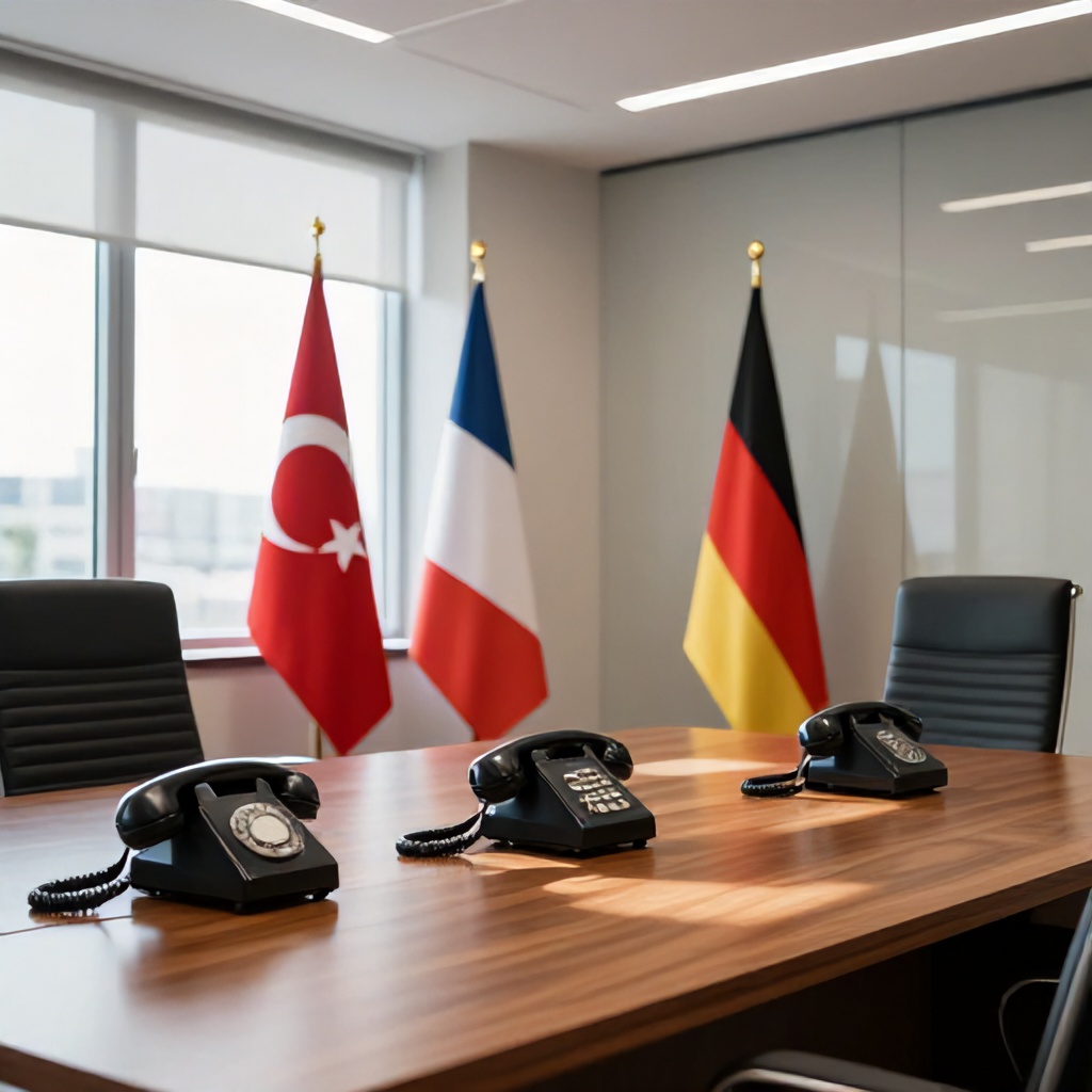 Dişleri Bakanı Fidan, Fransız ve Alman mevkidaşıyla telefon görüşmesi yaptı