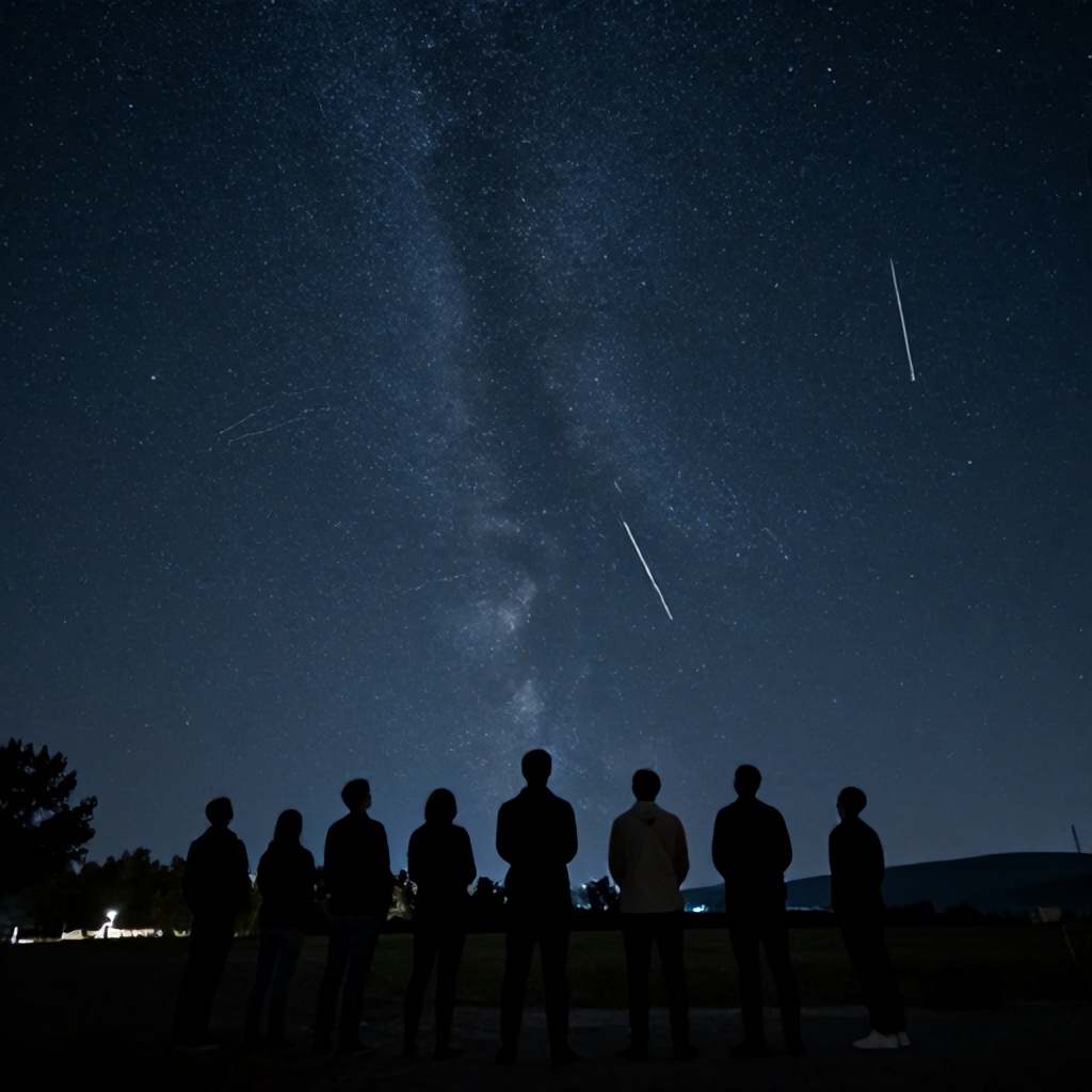 Gökyüzü Meraklıları Perseid Meteor Yağmurunu İzledi