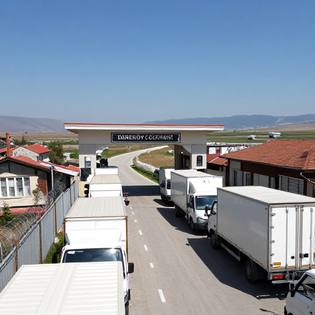 Dereköy Gümrük Kapısı 3,5 Tona Kadar Hafif Ticari Kargo Araçlarına Açıldı