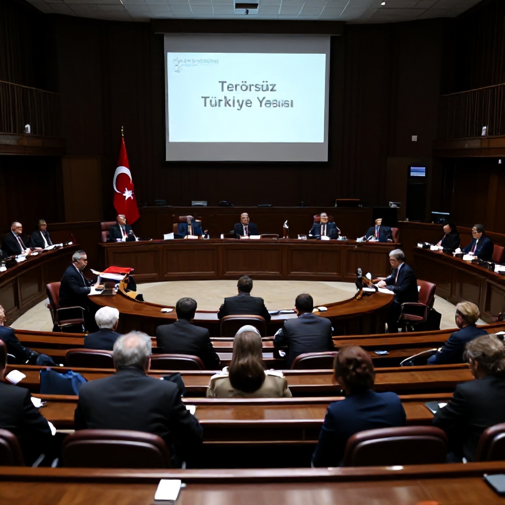 Adalet Komisyonu 'Terörsüz Türkiye' Yasası'nı Tartıştı