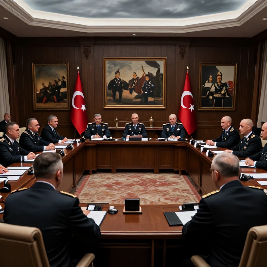  Yüksek Askeri Şura Beştepe'de Toplanıyor
