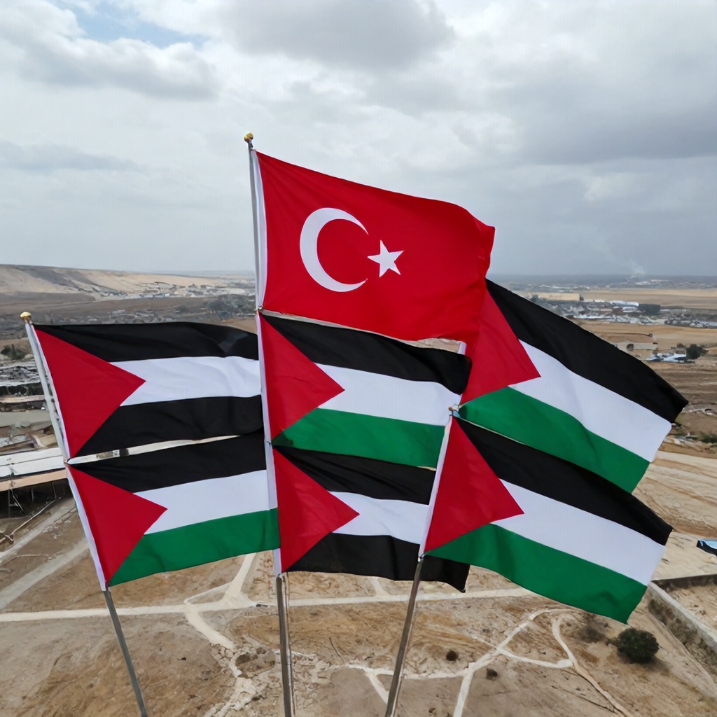 Türkiye ve 7 ülke, İsrail'in Gazze saldırısına ortak tepki verdi