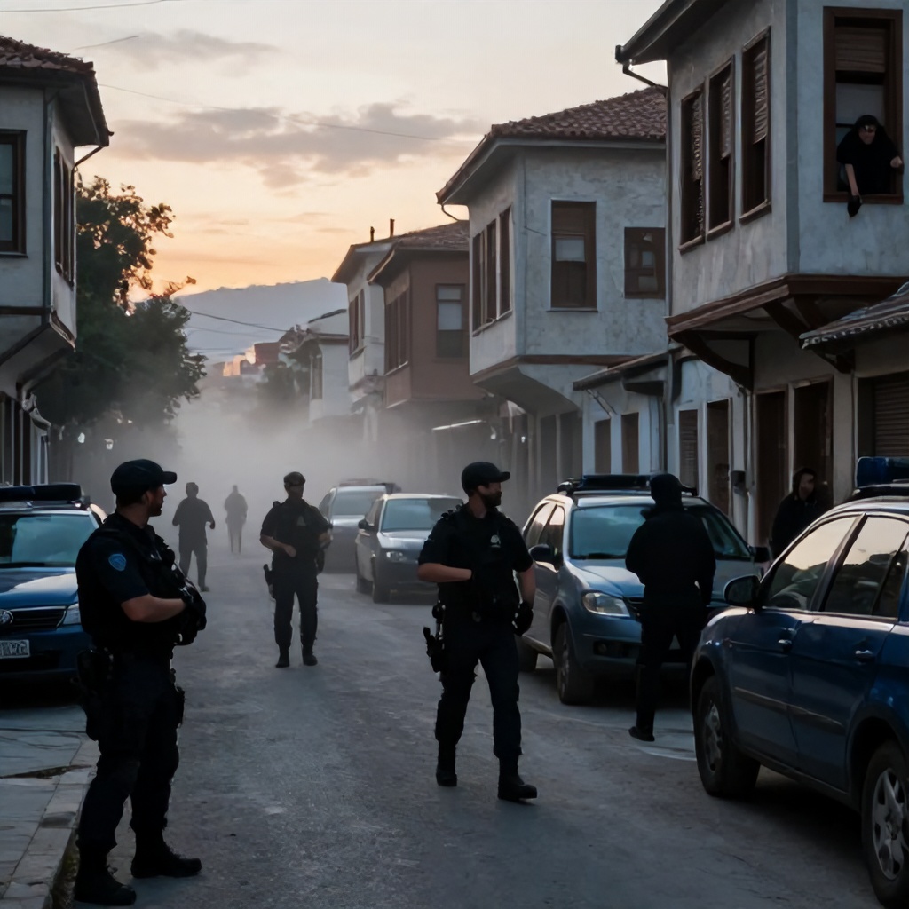 İzmir'de 36 Şüphelinin Gözaltına Alındığı Suç Örgütü Operasyonu