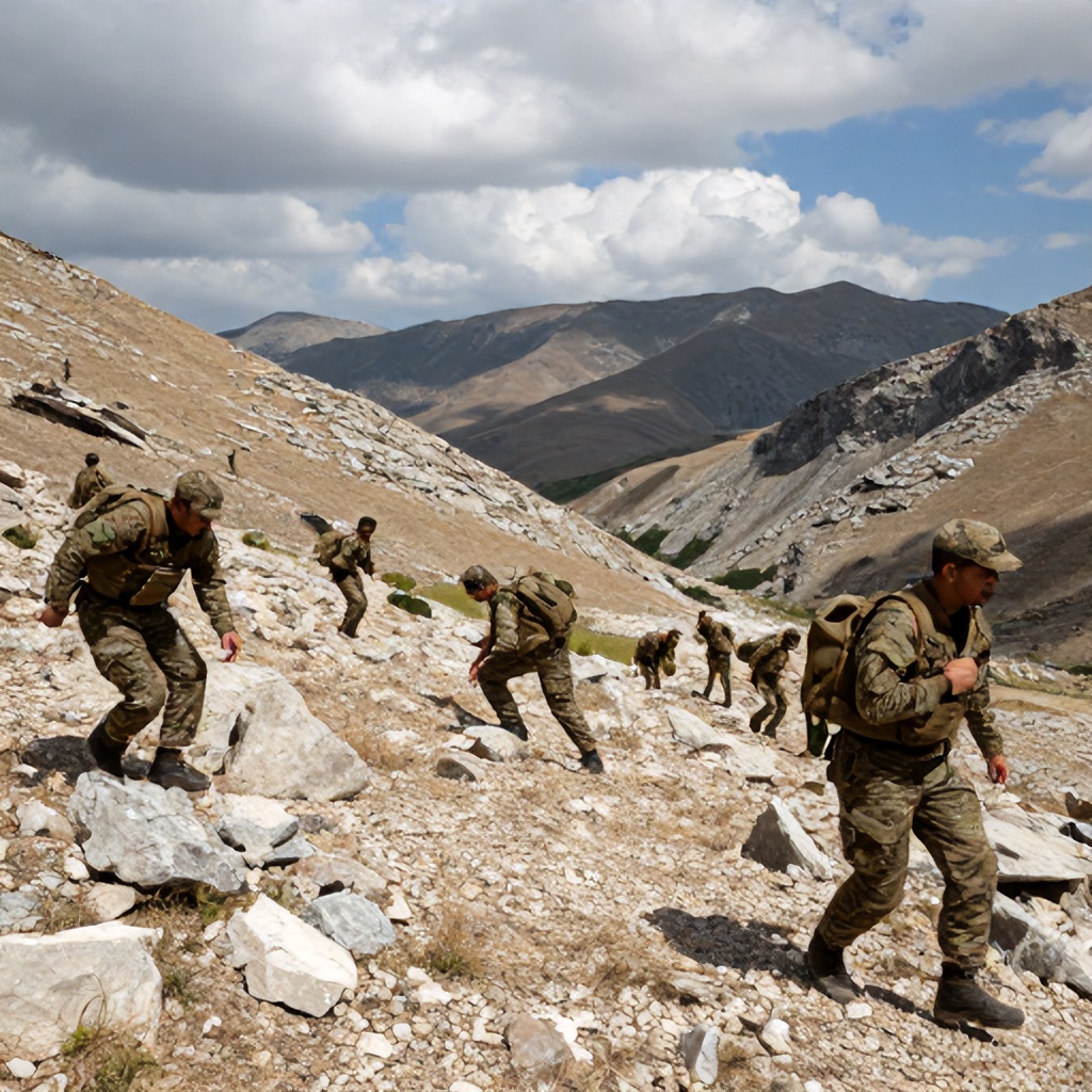 Bitlis JÖH'ler Savaşçı Yarışması üçüncülüğü ardından zorlu eğitimlerine devam ediyor