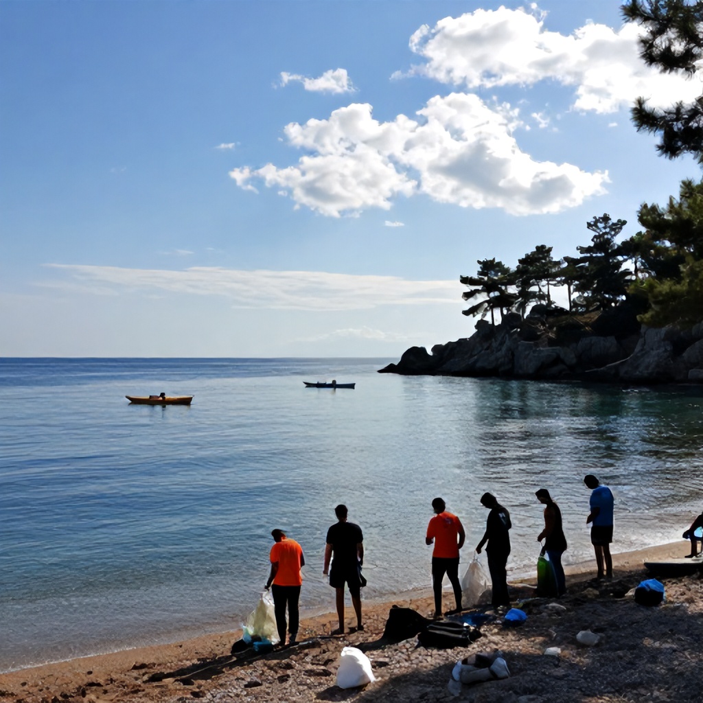 Antalya Kıyılarında Yüzer Atık Temizleme Çalışmaları Sürüyor